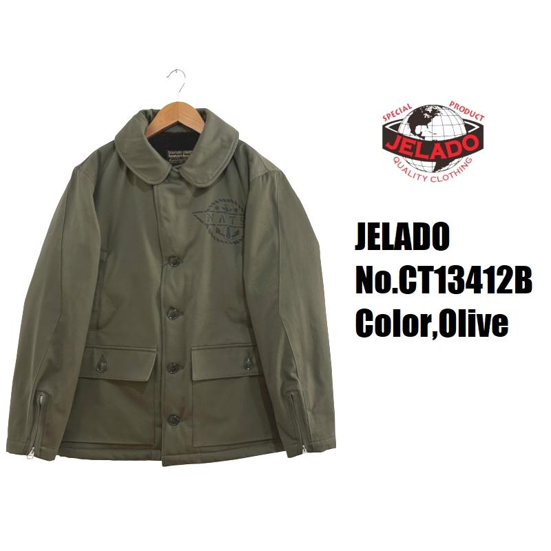 ジェラード 'JELADO × COLIMBO'サンダウナーズジャケット JELADO EASY NAVY CT13412B ミリタリー メンズ アメカジ 国産 日本製 送料無料の画像