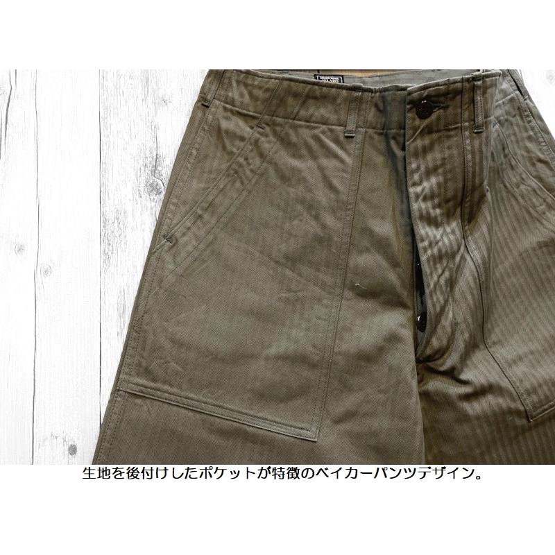 JELADO ジェラード 'CM47'ヘリンボーンベイカーパンツ AGE OF LONGING