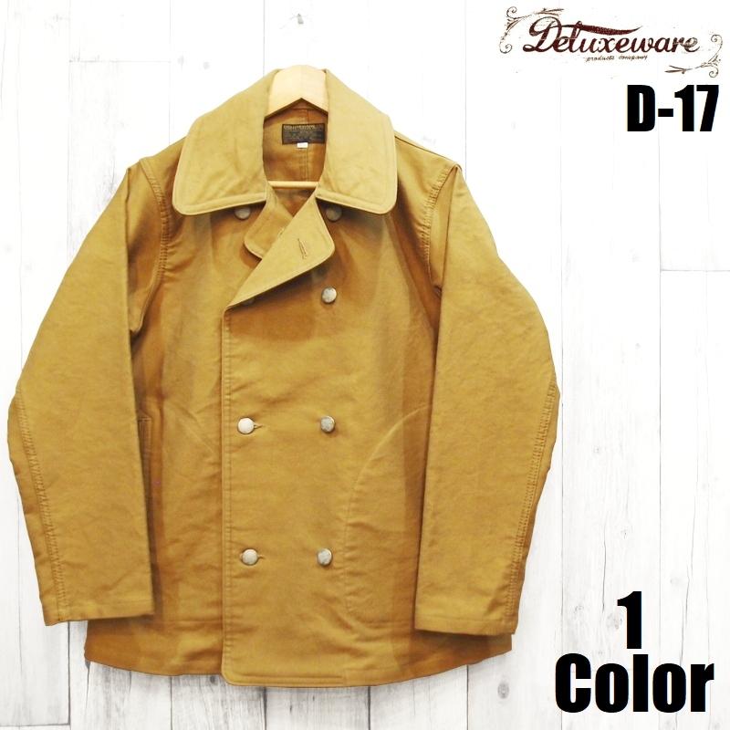 DELUXEWARE デラックスウエア 'NAVAL'ミドルピーコート EASY