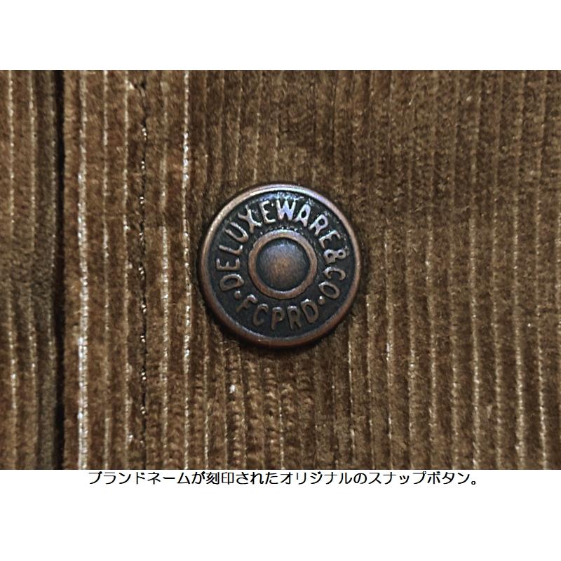 デラックスウエア '40S'ランチジャケット DELUXEWARE EASY NAVY D-27 ランチコート 長袖 国産 日本製 メンズ アメカジ 送料無料の画像