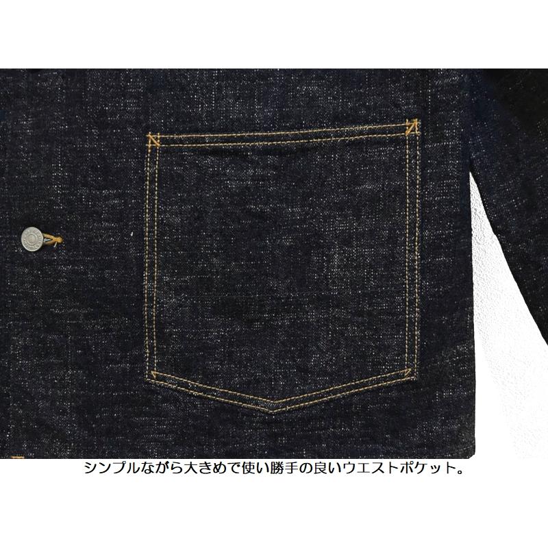 ステュディオ・ダ・ルチザン GL3デニムカバーオール STUDIO D'ARTISAN