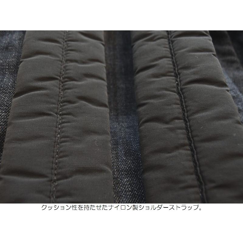 UES（ウエス） 'UES'ワッペンデイバッグ UES EASY NAVY DP-1 デニム