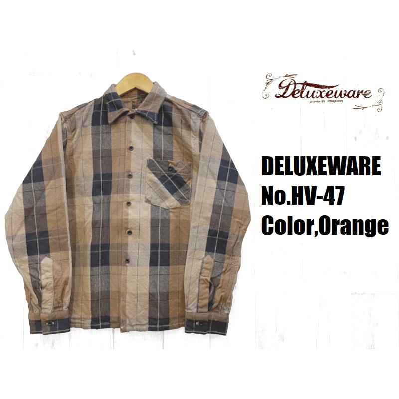 デラックスウエア HV-36 ヘビーネルシャツ 2019モデル デラックスウエア HV-36 ヘビーネルシャツ 2019モデル