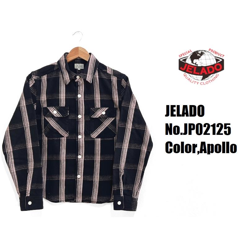 JELADO（ジェラード） 'Union Worker'チェックネルシャツ JELADO EASY