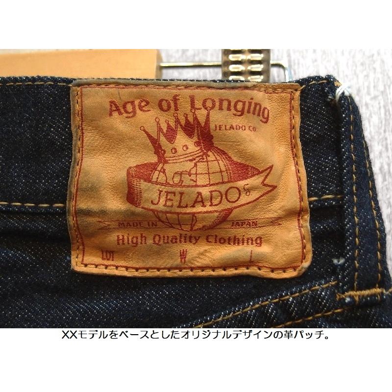 JELADO ジェラード '301XX白タグ'14ozワンウォッシュストレート JELADO ジェラード '301XX白タグ'14ozワンウォッシュストレート