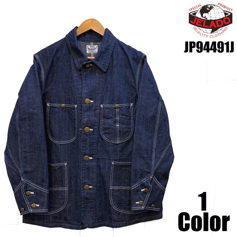 JELADO（ジェラード） '491J'デニムカバーオール JELADO EASY NAVY