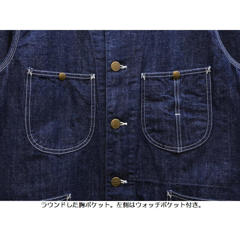JELADO（ジェラード） '491J'デニムカバーオール JELADO EASY NAVY