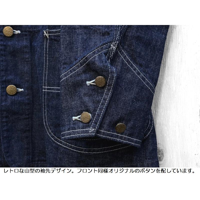 JELADO（ジェラード） '491J'デニムカバーオール JELADO EASY NAVY