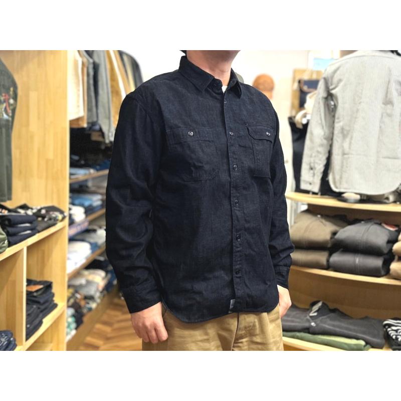 桃太郎ジーンズ（MOMOTARO JEANS） 8ozセルビッチデニムシャツ