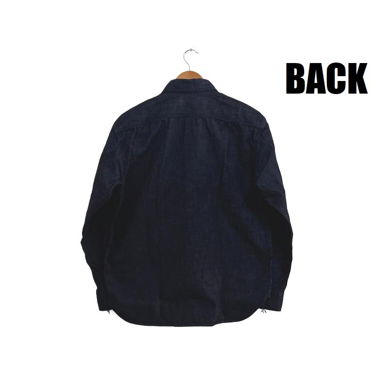桃太郎ジーンズ（MOMOTARO JEANS） 8ozセルビッチデニムシャツ