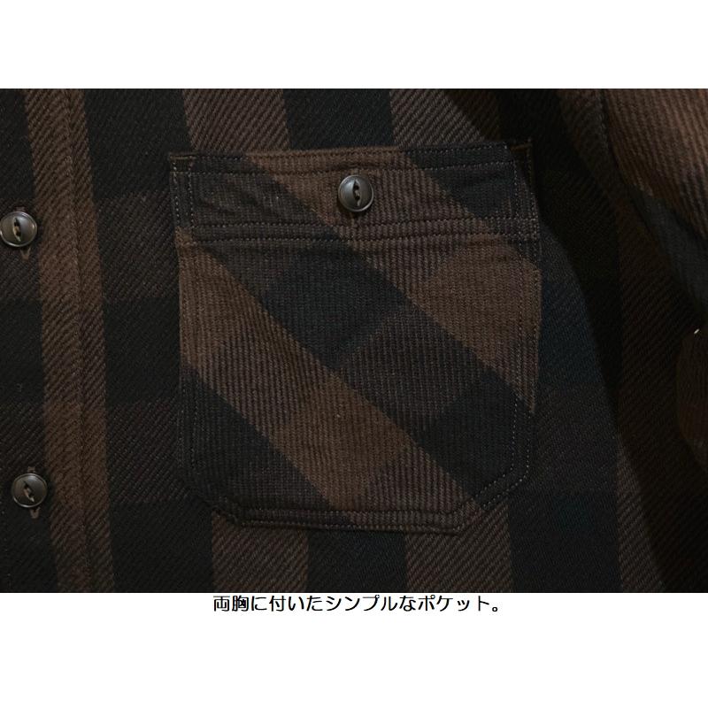 桃太郎ジーンズ（MOMOTARO JEANS） ブロックチェックツイルシャツ