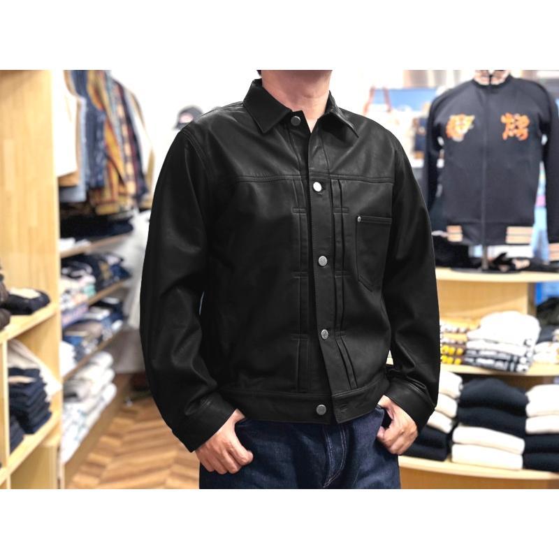 桃太郎ジーンズ（MOMOTARO JEANS） 1stタイプレザージャケット