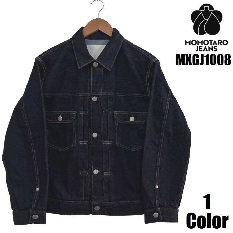 桃太郎ジーンズ　セカンドタイプ　デニムジャケット　黒　M 桃太郎ジーンズ（MOMOTARO JEANS） #002特濃11ozデニムジャケット