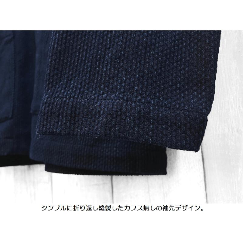桃太郎ジーンズ（MOMOTARO JEANS） インディゴ刺子シャツジャケット