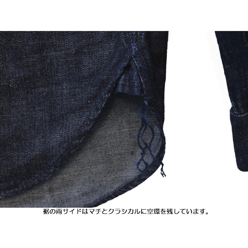 桃太郎ジーンズ（MOMOTARO JEANS） 8oz特濃セルビッチデニムシャツ