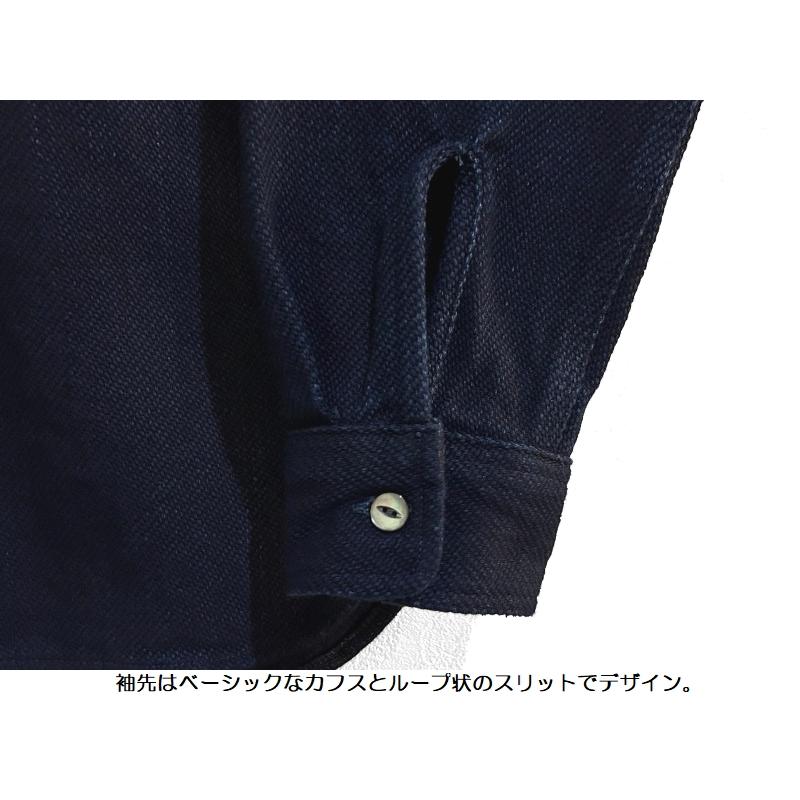 桃太郎ジーンズ インディゴドビーシャツ MOMOTARO JEANS EASY NAVY