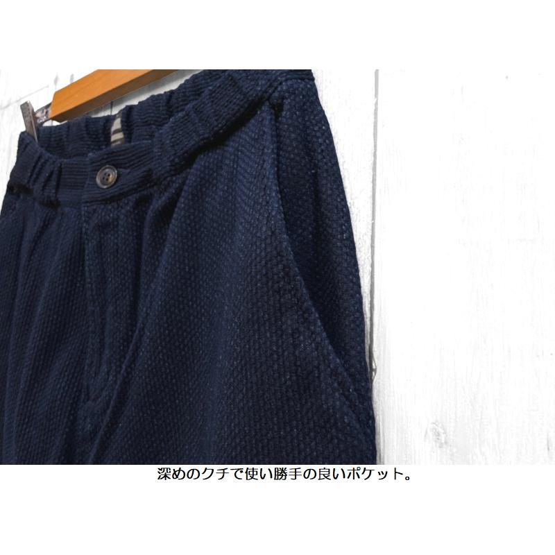 桃太郎ジーンズ インディゴ刺子イージーパンツ MOMOTARO JEANS EASY
