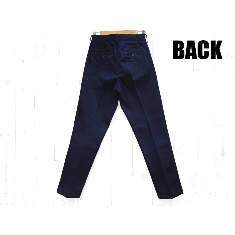 桃太郎ジーンズ インディゴヘリンボーントラウザー MOMOTARO JEANS EASY NAVY MXPT1001 チノパン 国産 日本製 岡山 児島 メンズ アメカジ 送料無料｜easy-navy｜03