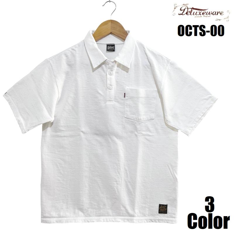 DELUXEWARE（デラックスウエア） オープンカラーポロシャツ DELUXEWARE