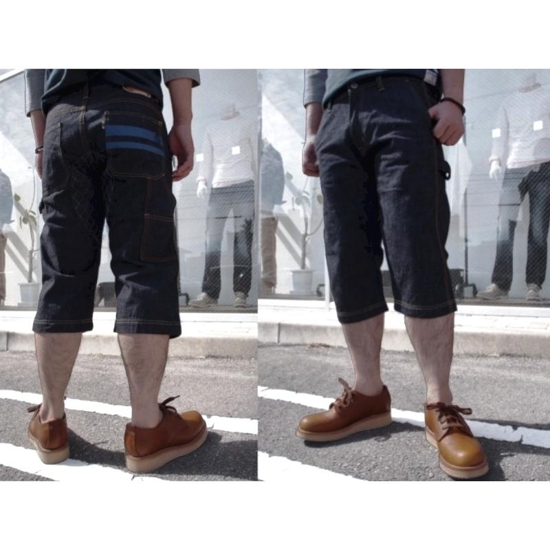 桃太郎ジーンズ 【EASY NAVY別注】特濃デニムクロップドパンツ MOMOTARO JEANS EASY NAVY 限定 P128EN 国産 日本製 岡山 児島 メンズ アメカジ 送料無料｜easy-navy｜18