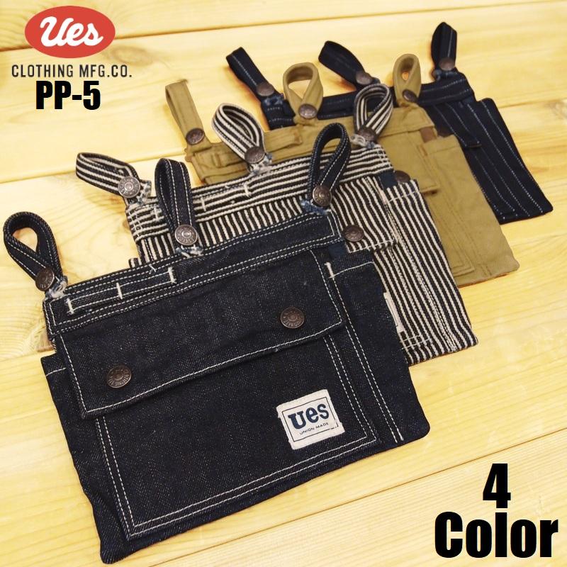 UES（ウエス） ペン挿し付き手帳ケース UES EASY NAVY PP-5 デニム