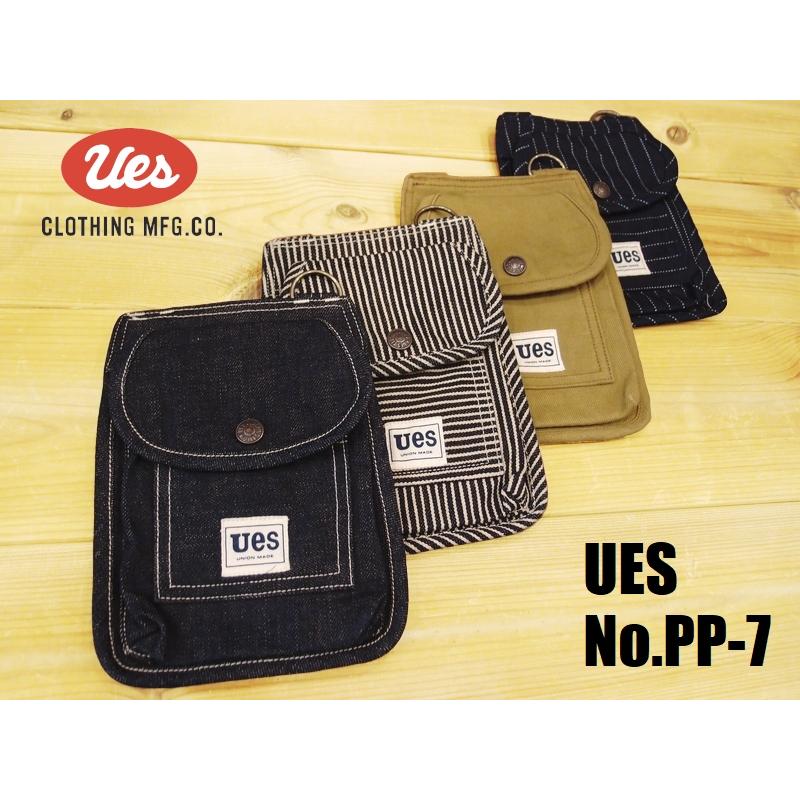 UES（ウエス） ブックキャリー UES EASY NAVY PP-7 デニム ヒッコリー