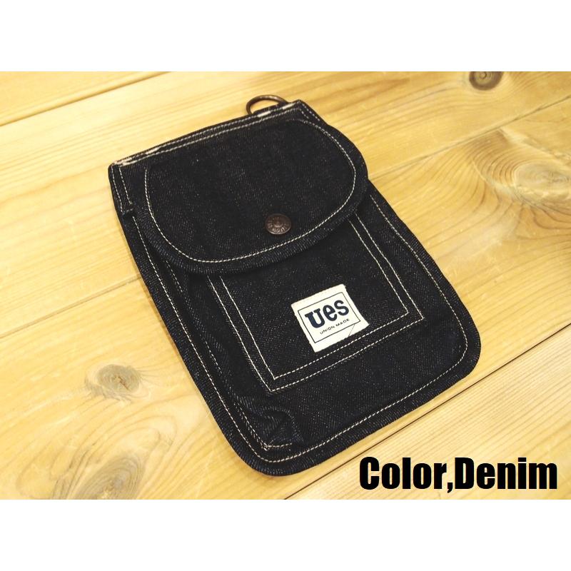 UES（ウエス） ブックキャリー UES EASY NAVY PP-7 デニム ヒッコリー