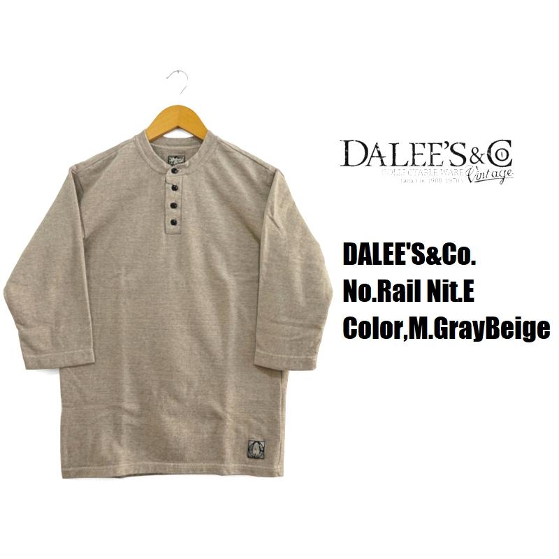 ダリーズ＆コー ６部袖レイルニット DALEE'S＆Co デラックスウエア DELUXEWARE EASY NAVY RailNit.E 半袖 国産 日本製 メンズ アメカジ 送料無料 | ダリーズ＆コー | 02