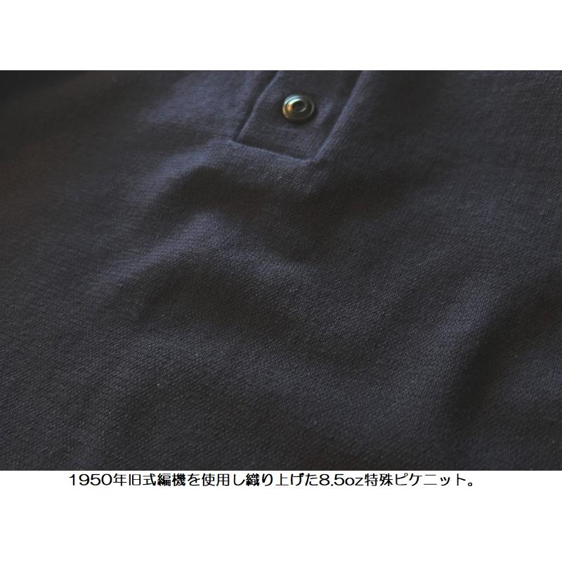 ダリーズ＆コー ６部袖レイルニット DALEE'S＆Co デラックスウエア DELUXEWARE EASY NAVY RailNit.E 半袖 国産 日本製 メンズ アメカジ 送料無料 | ダリーズ＆コー | 07