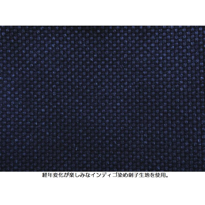 児島ジーンズ インディゴ刺し子5ポケットパンツ KOJIMA GENES EASY