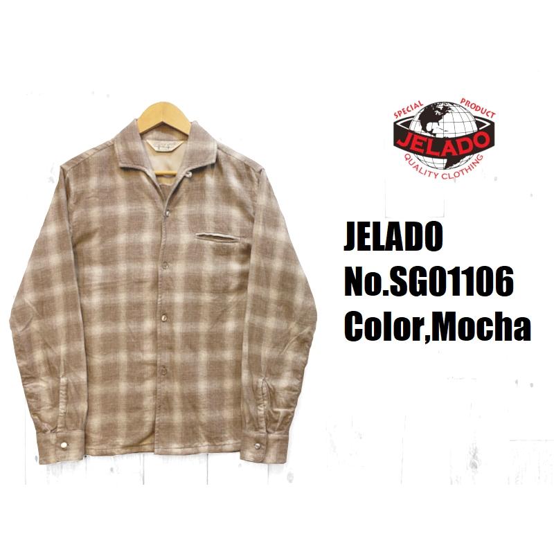 JELADO（ジェラード） オンブレチェックヴィンセントシャツ JELADO