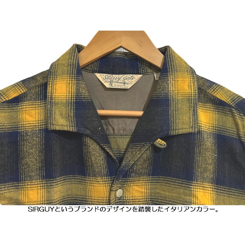 花鳥風月　JELADO　ジェラード　チェック　シャツ　オンブレ　エルビス 楽天市場】JELADO ジェラード 長袖 オンブレーチェック オープンカラー