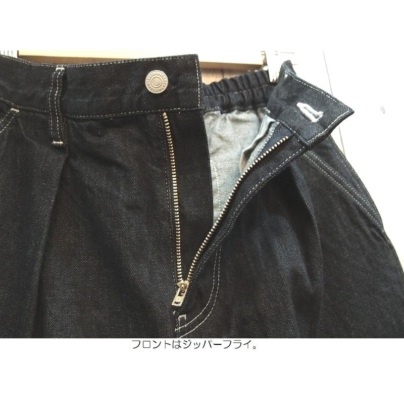 桃太郎ジーンズ（MOMOTARO JEANS） 'GTB'12ozデニムスカート風パンツ