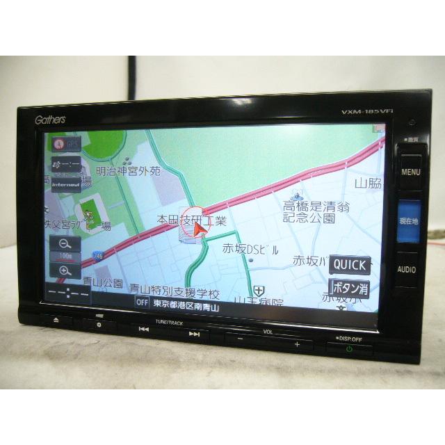 17年版 Vxm 185vfi メモリーナビ 中古 自動車 カーナビ本体 Gathers メモリーナビ 地デジ フルセグ Dvd Cd Sdカード Bt Mp3 Wma ギャザズ ホンダ純正 パナソニック 001r039 プロテクション