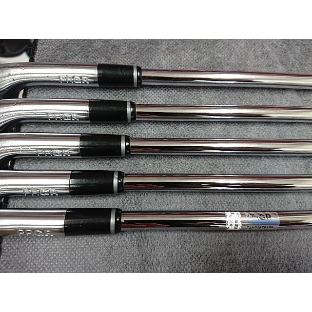中古】 プロギア 2020年 PRGR 02 ゼロニ #6-PW 5本 アイアンセット 