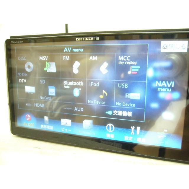 2022年版 カロッツェリア AVIC-ZH0999W HDDナビ 地デジ フルセグ DVD
