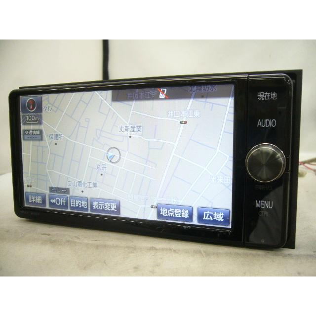 中古】 トヨタ純正 NSZT-W66T メモリーナビ 地デジ/フルセグ/DVD/CD/SD