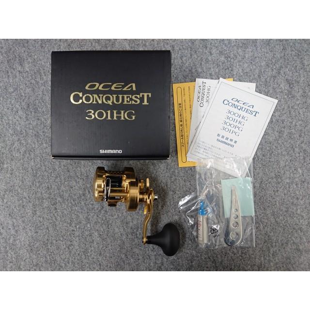 シマノ @【未使用品】 訳あり 15 オシアコンクエスト 301HG (左) 両軸  