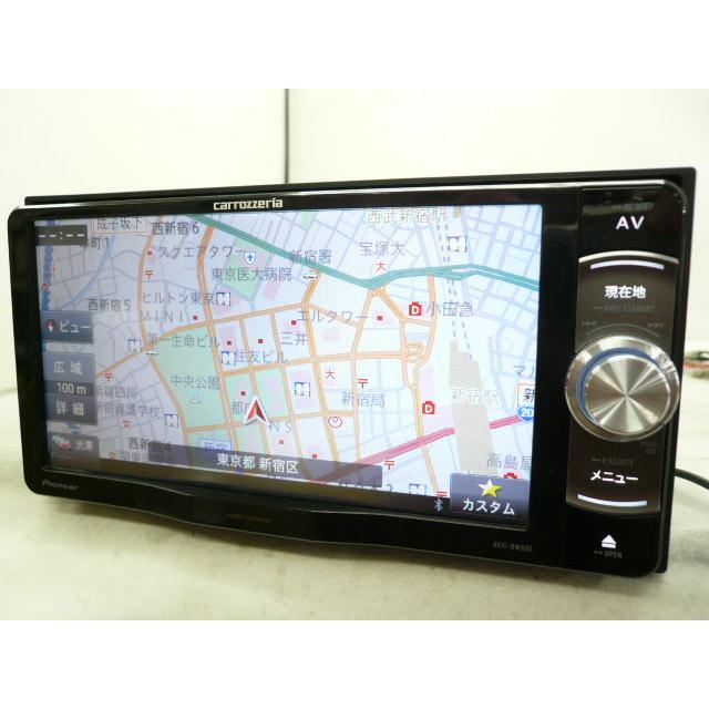 中古】 2024年版 カロッツェリア AVIC-RW800-D メモリーナビ 地デジ  