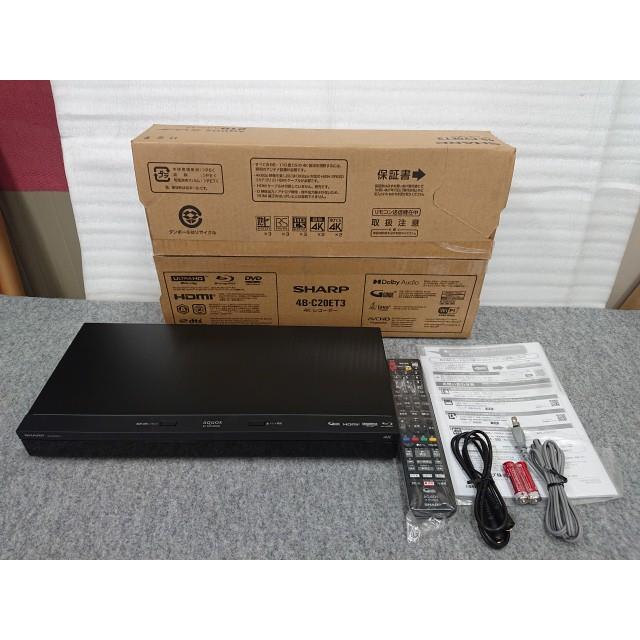 SHARP @【中古】 超美品！ シャープ AQUOS 4Kレコーダー 4B