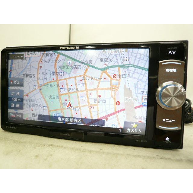 中古】 ハンズフリー対応 2024年版 カロッツェリア AVIC-RW800-D 