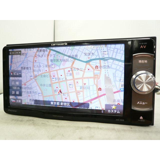 中古】 2024年版 カロッツェリア AVIC-RW09 メモリーナビ 地デジ 