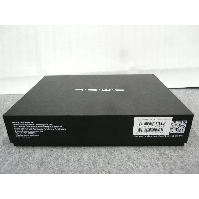 未使用品】 S.M.S.L D400EX フラッグシップDAC D/Aコンバーター 未使用品】 S.M.S.L D400EX フラッグシップDAC D/Aコンバーター