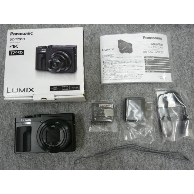 未使用品】 パナソニック LUMIX DC-TZ95D ブラック デジタルカメラ DC 