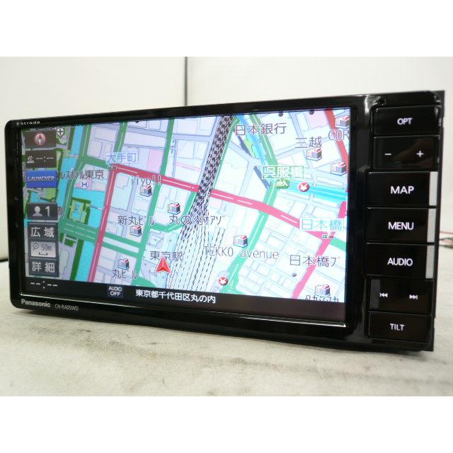 ★Panasonic カーナビ CN-RA05WD ★SDナビ地図2018年 パナソニックストラーダ CN-RA05WD/メモリーナビ