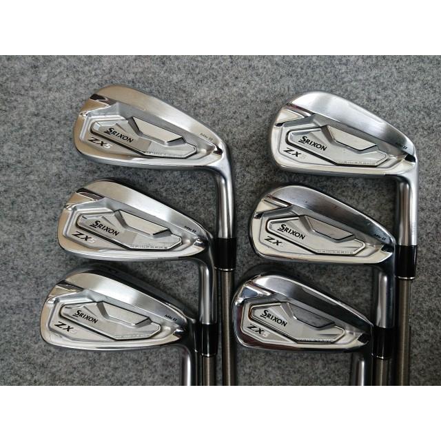 中古】 特注 スリクソン SRIXON ZX5 MKII MK2 #5-PW 6本 アイアン 