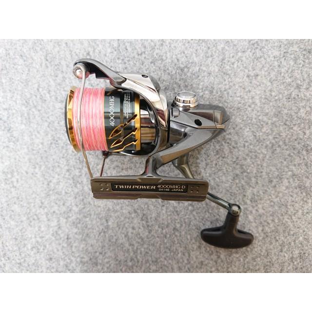 シマノ　20ツインパワー 4000MHG スピニングリール　中古 シマノ @【中古】 20ツインパワー 4000MHG スピニングリ−ル