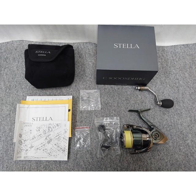 シマノ @【中古】 22 ステラ C3000SDHHG スピニングリ−ル