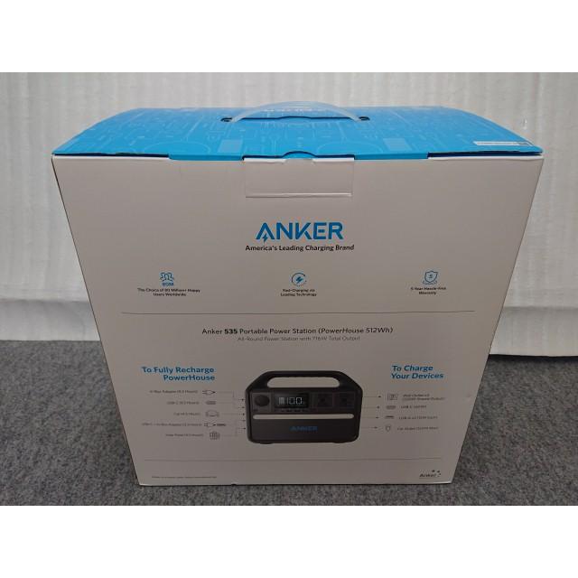 【未開封】アンカー 535 ポータブル パワーハウス 512W A1751512 Anker 535 Portable Power Station (PowerHouse 512Wh