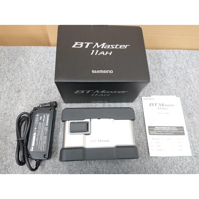 【美品】シマノ BTマスター バッテリー 充電器付き 電動リール用 シマノ BTマスター11Ah 純正電動リール用バッテリー｜釣具のつり吉